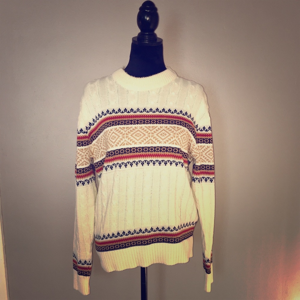 Vintage Royal Knight Sweater